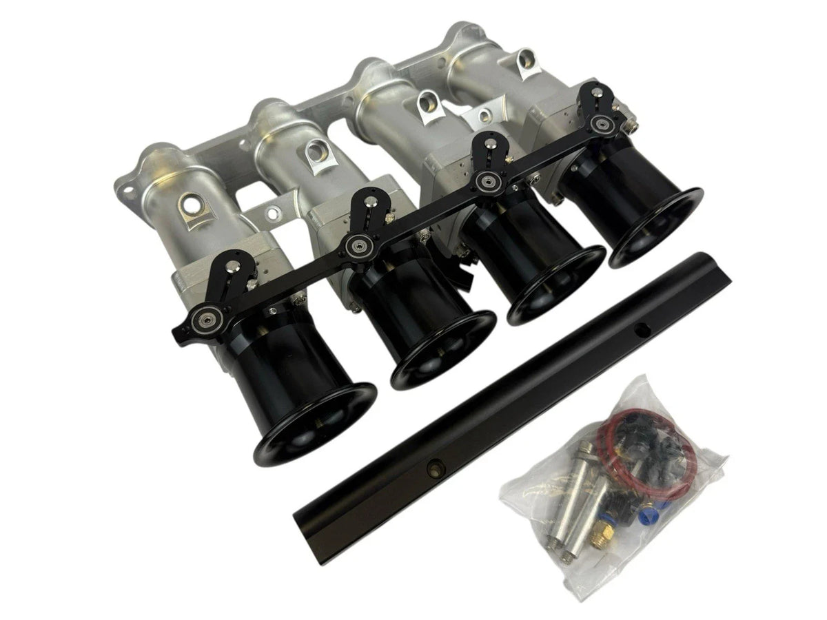 45mm ITB Intake Manifold Individual Throttle Bodies CNC For VW 1.8L 2.0L 16V