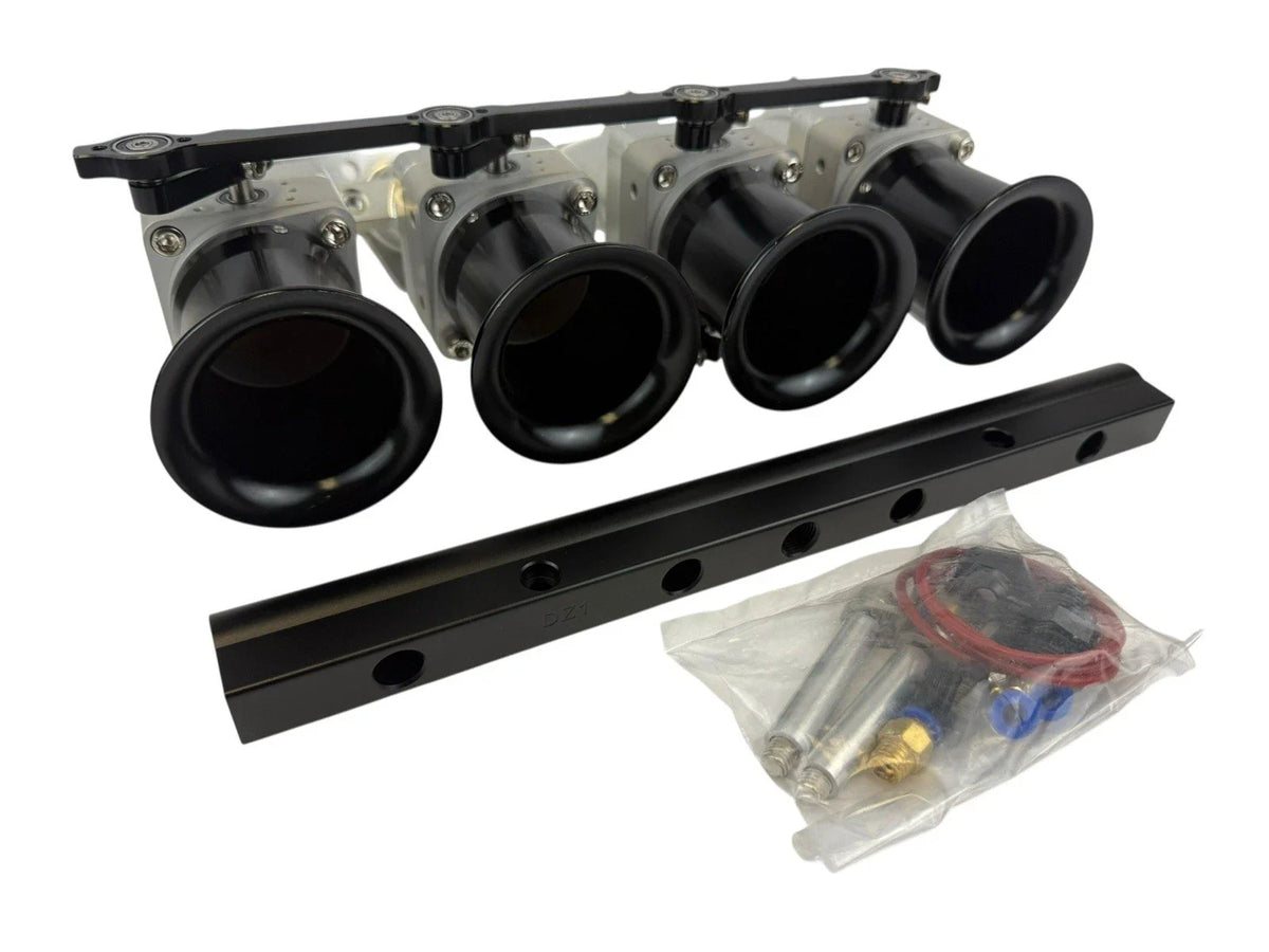 45mm ITB Intake Manifold Individual Throttle Bodies CNC For VW 1.8L 2.0L 16V