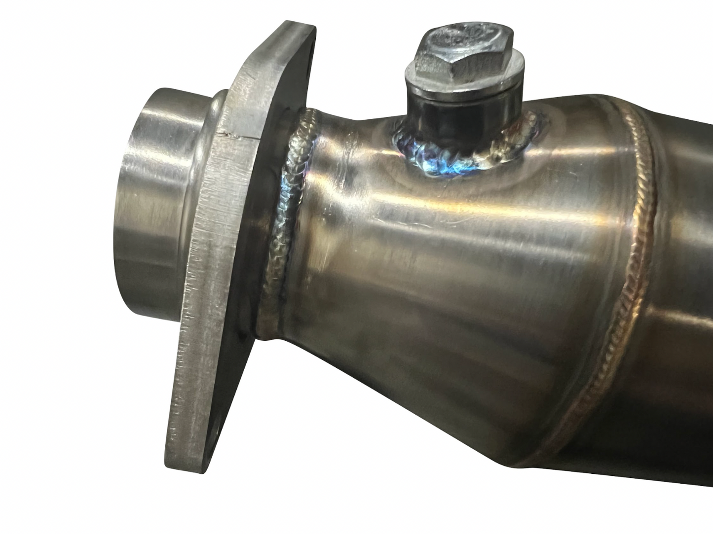 Jack Spania Racing B Series Megaphone Header 4-1 Collector RF V2 for B16, B18, B20 engine exhaust system.