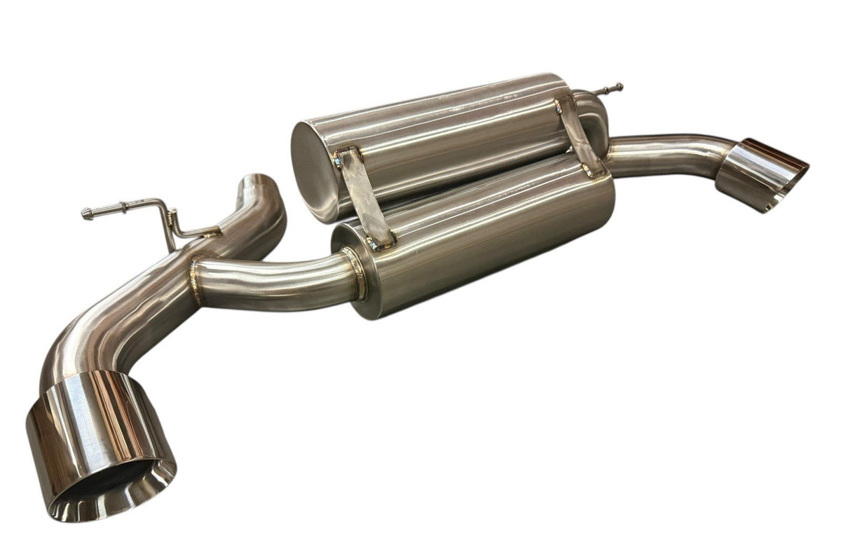 Stainless Steel Axle Back Exhaust For Toyota Supra GR A90 Muffler Helmholtz B58