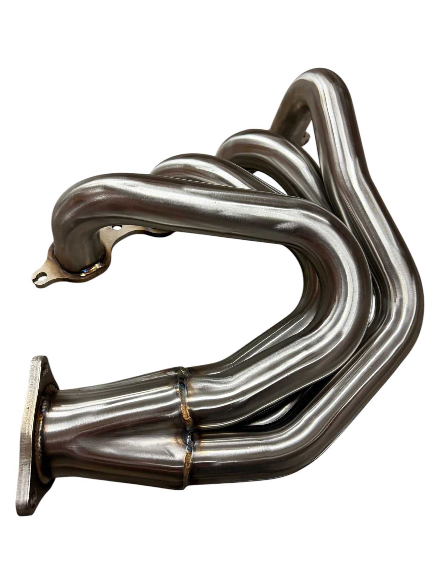 JackSpania Racing C8 Corvette 1 7/8" headers for 6.2L LT2 engine installed on a 2020-2025+ model exhaust system.