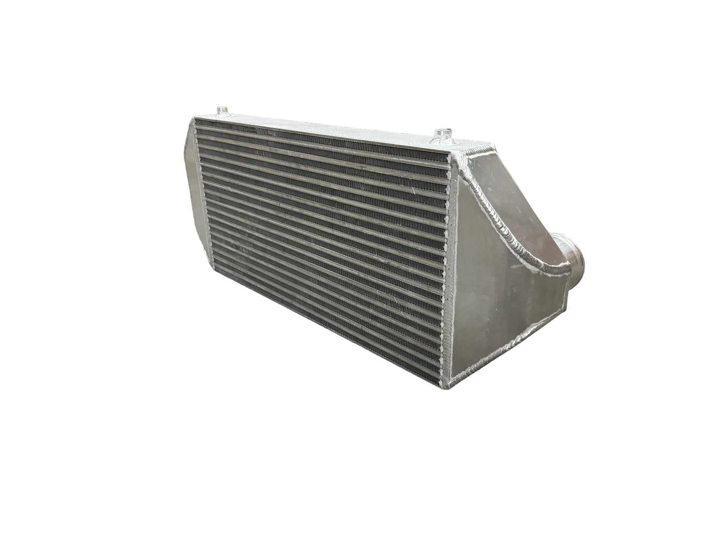 Jack Spania Racing B Series T3 T4 Top Mount Turbo Manifold for GSR B16 B18 B20 with intercooler on engine bay.