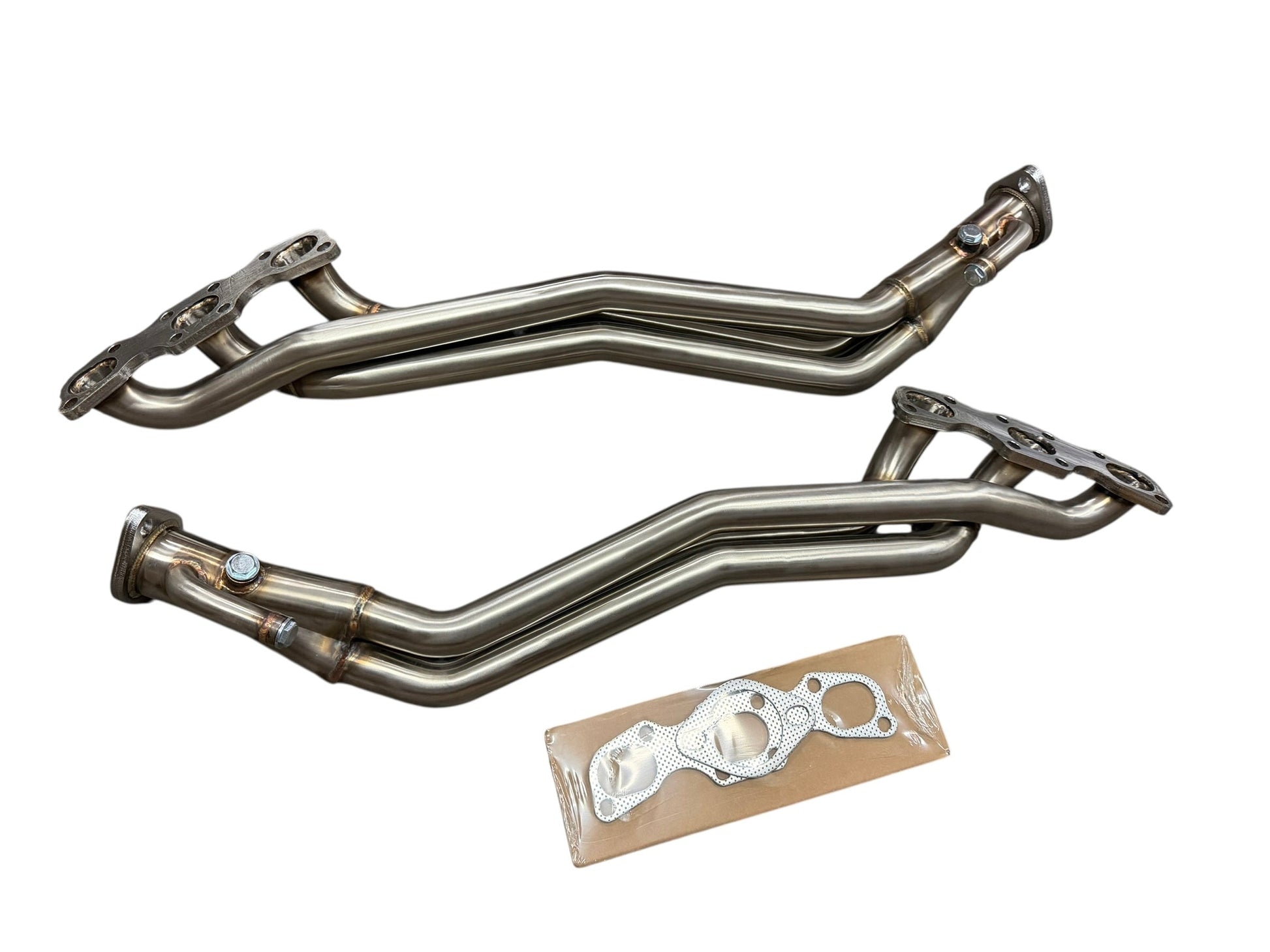 Stainless steel JackSpania Racing long tube headers for Nissan VQ35DE 350Z 370Z G35 G37 Infiniti exhaust upgrade