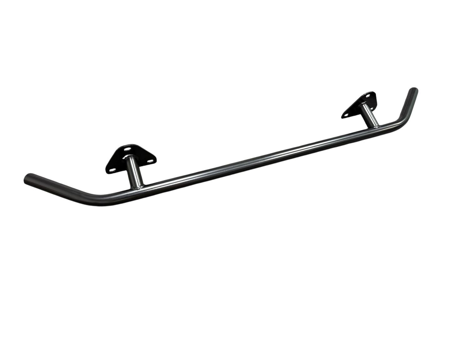 JackSpania Racing tubular rear crash bash bar mount with mounting bolts for Scion FRS, Subaru BRZ, and GT86 suspension upgrade.