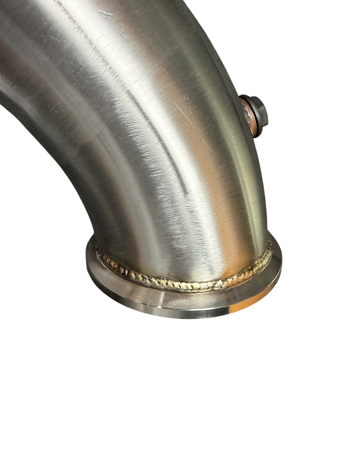 BMW B46 Racing Downpipe by JackSpania Racing for 120i, 220i, 230i, 320i, 330i, 420i, 430i, 630i, 730i 2016–2021, exhaust part.