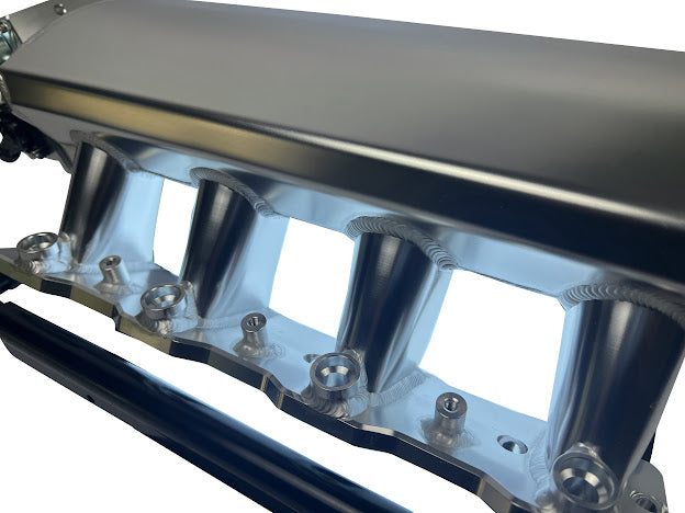 JackSpania Racing LS low profile metal intake manifold for LS1, LS2, LS6 engines, 92mm and 102mm cathedral style engine parts