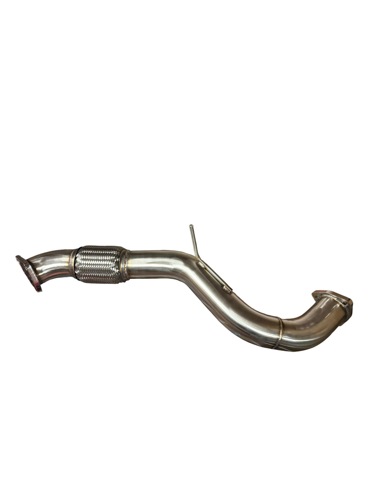 Honda Civic 1.5T Gen 10-11 and FL8 front pipe by JackSpania Racing, showing the stainless steel performance exhaust component.