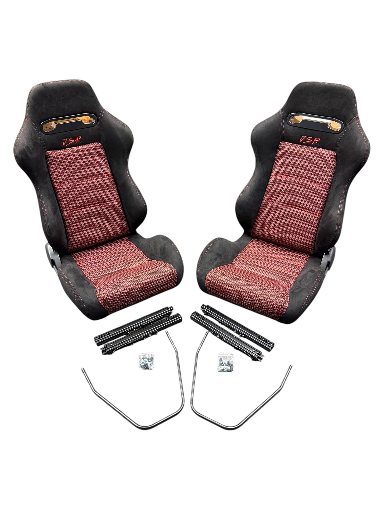 Reclinable slider seats for Recaro SR3 style Civic Integra DC2 EK9 EK EG ITR CTR, JackSpania Racing drivetrain parts.