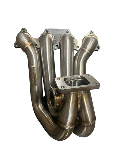 Jack Spania Racing H Series T3 Top Mount Turbo Manifold for GSR Si H22A F20B Honda Civic DC2 exhaust part