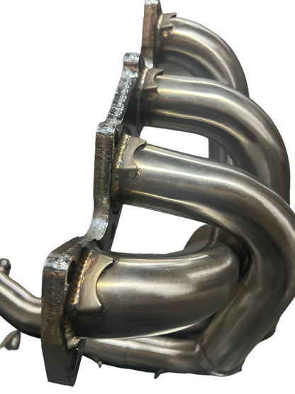 Stainless steel CRV RD1 TA header for B Series Honda engines, 2.5 to 3 inches, designed for 1997-2001 models by JackSpania Racing