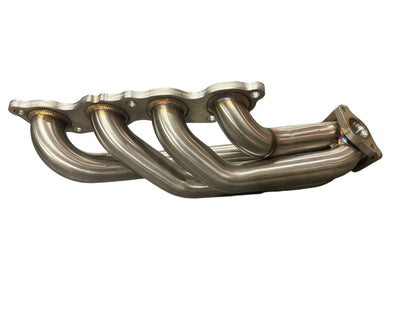 JackSpania Racing K Series K20 Civic Si turbo manifold with T3 downpipe, 2.5-inch exhaust pipe, and 4-bolt dumptube for 2006-2011.