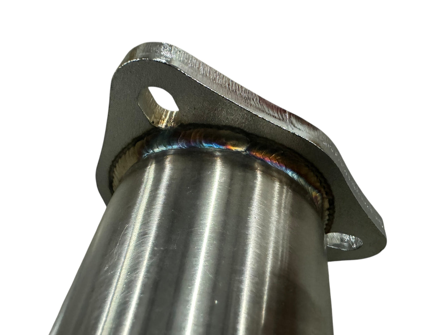 JackSpania Racing 3-way slip fit adjustable telescoping test pipe catalytic converter for exhaust systems, 2.5 to 3 inches