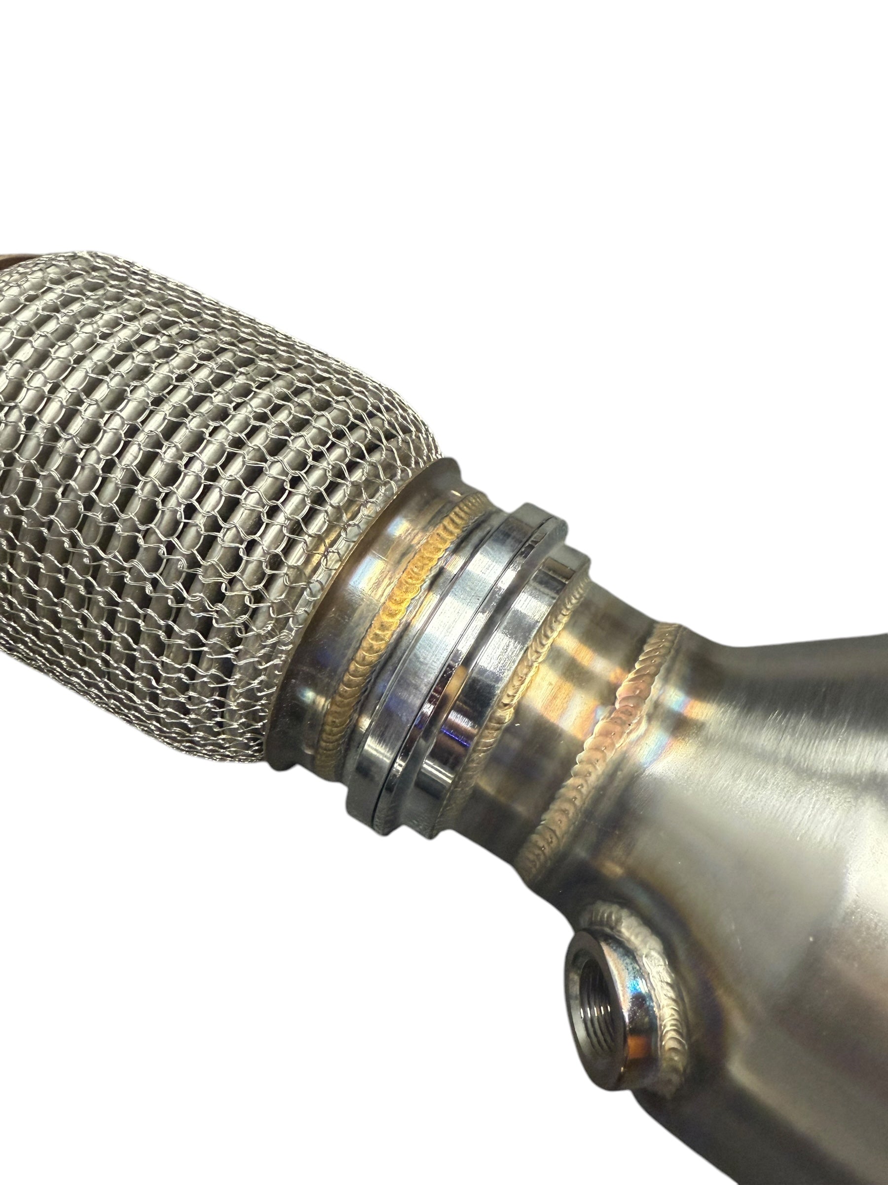 Exhaust Downpipe For Maserati MC20 Cielo Primaserie 2020+ 3.0T Catted Downpipe Car Down Pipe
