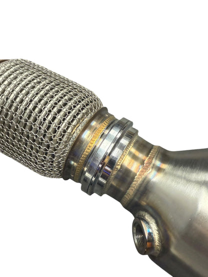 Exhaust Downpipe For Maserati MC20 Cielo Primaserie 2020+ 3.0T Catted Downpipe Car Down Pipe