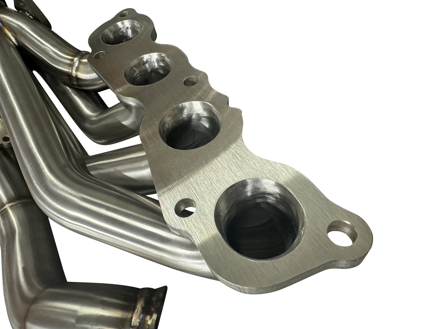 JackSpania Racing K Series K20 Civic Si turbo manifold with T3 downpipe, 2.5-inch dump tube, and 4-bolt exhaust flange.
