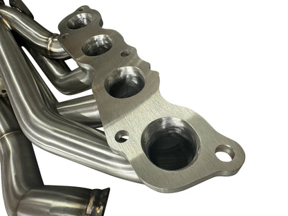 JackSpania Racing K Series K20 Civic Si turbo manifold with T3 downpipe, 2.5-inch dump tube, and 4-bolt exhaust flange.