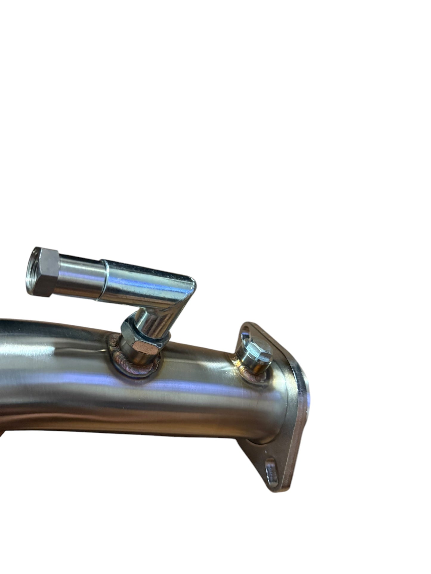 JackSpania Racing 2.5-inch bolt-on test pipe for Acura RSX Type S 2002-2006, exhaust part with flanged connection.