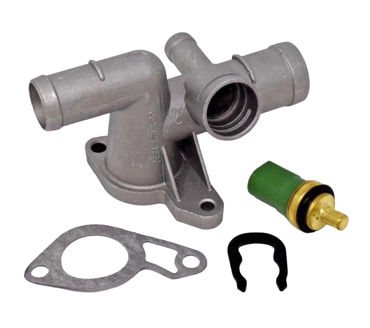 VW MK4 Golf Jetta GTI GLI TT 1.8T coolant temperature sensor with cast flange, by Jack Spania Racing, for engine cooling system