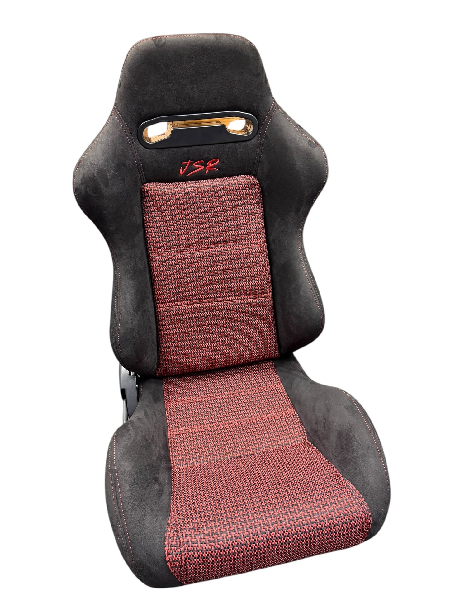 Reclinable slider seat for Recaro SR3 style, compatible with Civic Integra DC2 EK9 EK, by JackSpania Racing drivetrain parts