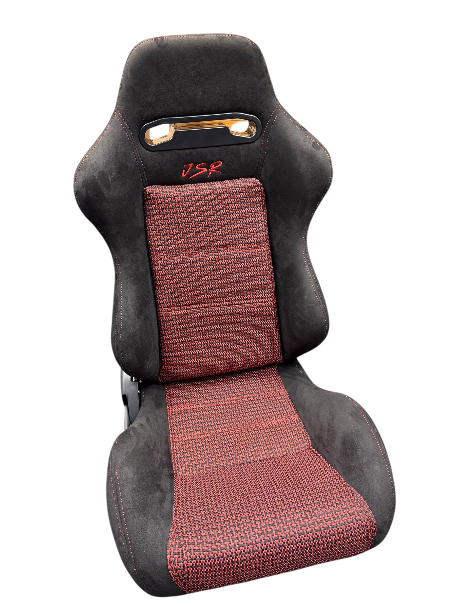 Reclinable slider seat for Recaro SR3 style, compatible with Civic Integra DC2 EK9 EK, by JackSpania Racing drivetrain parts