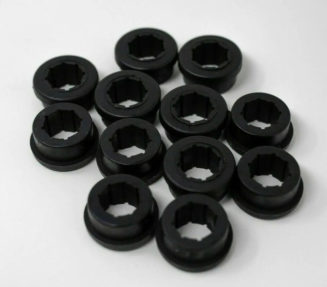 Jack Spania Racing replacement bushings for Skunk2 EG EK DC lower control arm and rear camber kit suspension parts.