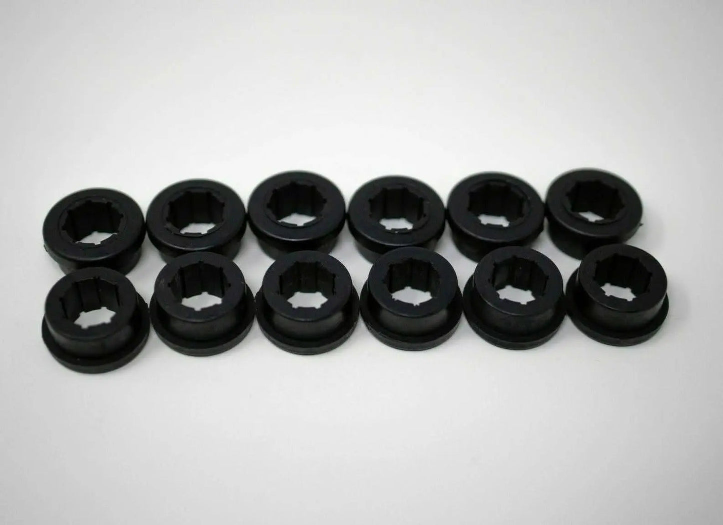 Jack Spania Racing replacement bushings for Skunk2 EG EK DC lower control arm and rear camber kit suspension parts.
