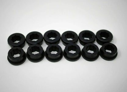 Jack Spania Racing replacement bushings for Skunk2 EG EK DC lower control arm and rear camber kit suspension parts.