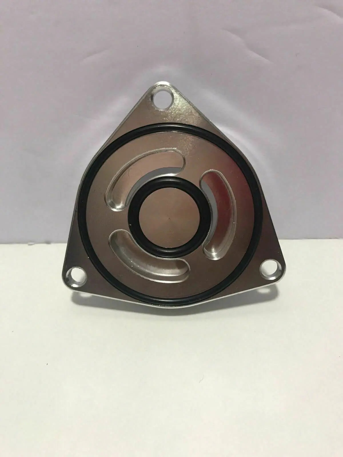Billet Flange SSQV BOV Adapter Flange For HKS 10-14 Hyundai Genesis Coupe 2.0T - Jack Spania Racing