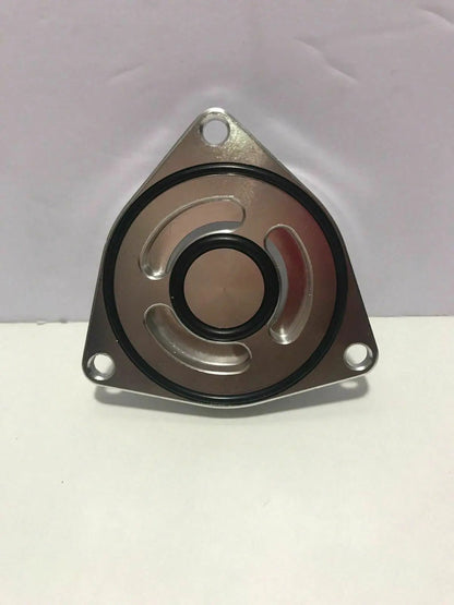 Billet Flange SSQV BOV Adapter Flange For HKS 10-14 Hyundai Genesis Coupe 2.0T - Jack Spania Racing