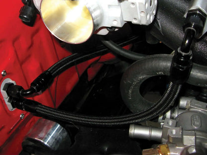 Jack Spania Racing B D-Series Tucked Fuel Feed and Return Line Kit for B16, B18, B20, D15, D16 engines in Honda CRX Del Sol Wagon