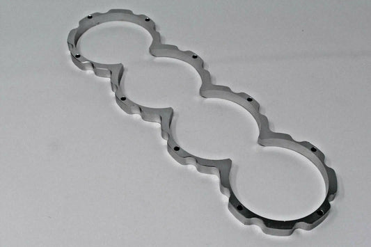 Aluminum engine block guard for Honda Civic D16 D15 D16Z6 D16Y, Jack Spania Racing D Series engine parts