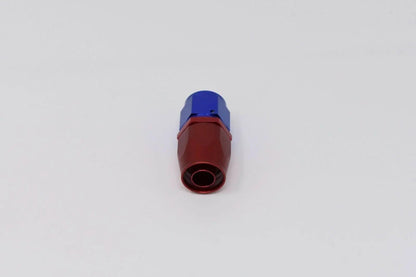 Jack Spania Racing 8 AN straight billet swivel steel hose end fitting for oil, fuel, and water lines in engine applications