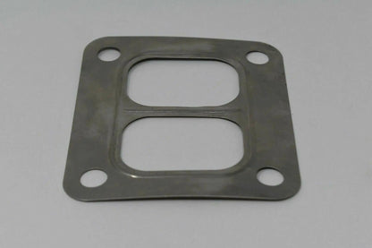 Jack Spania Racing T4 Turbo Manifold Inlet Flange Gasket for twinscroll divided setup, made of durable 304 stainless steel, engine part
