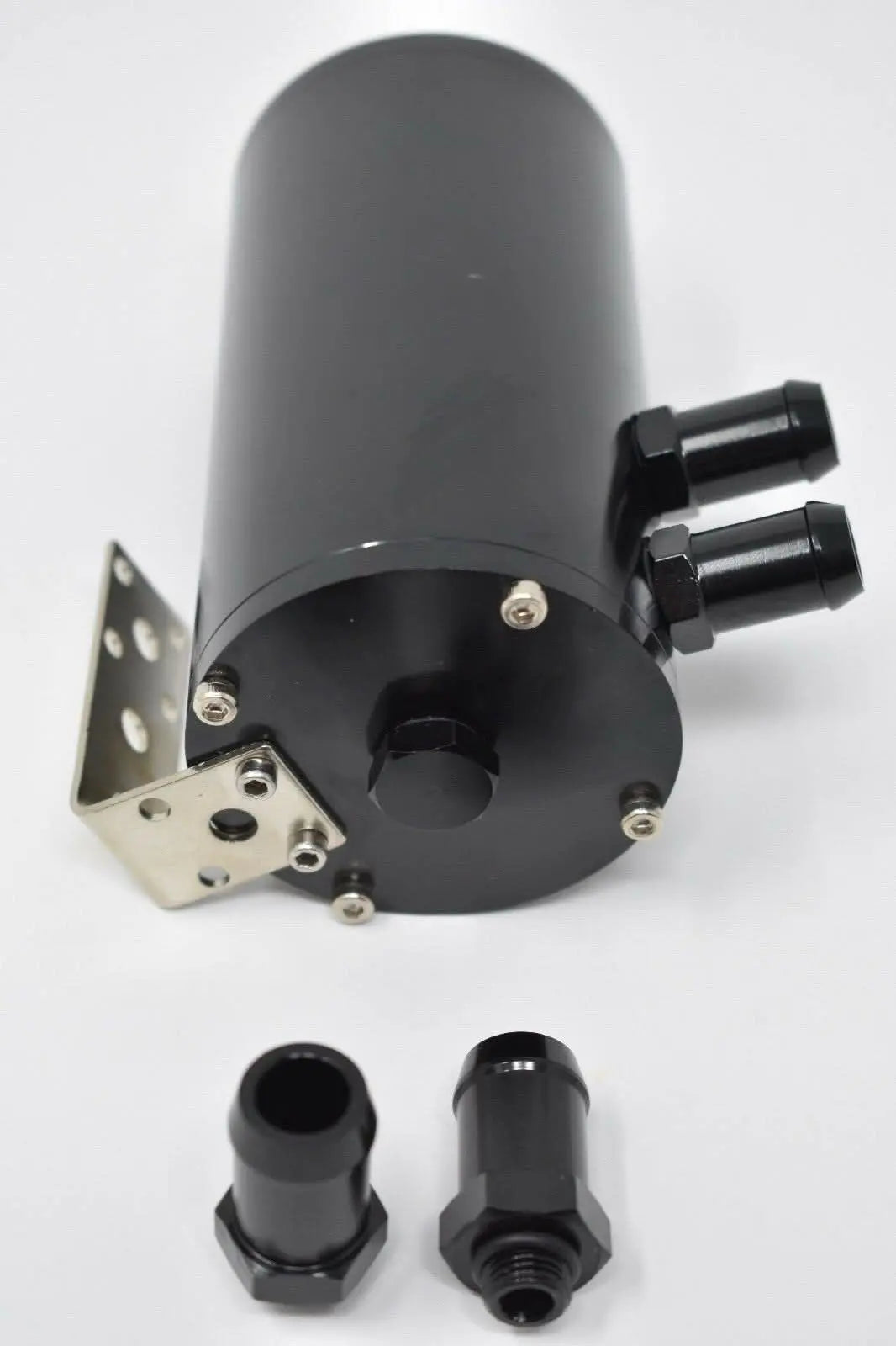 Motor K Swap Aluminum Oil Catch Can Reservoir Tank With Breather Filter Baffled - Jack Spania Racing
