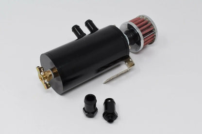 Motor K Swap Aluminum Oil Catch Can Reservoir Tank With Breather Filter Baffled - Jack Spania Racing