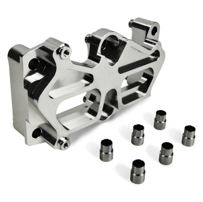 Jack Spania Racing Acura Honda billet block girdle with dowels for B16, B18, B20 B-Series VTEC engine, engine part with machined surface