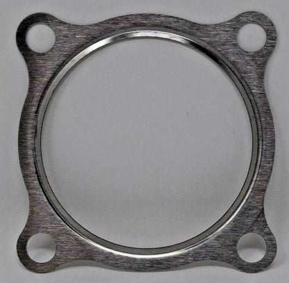Stainless steel 3-inch 4-bolt turbo downpipe gasket for GT30, GT35, T3, T2, T4, T6 engines by Jack Spania Racing