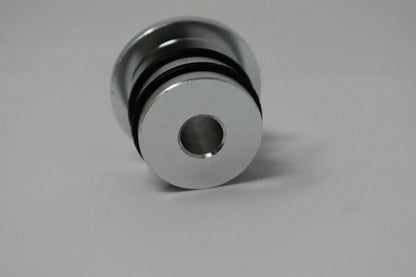 Honda Acura engine block plug adapter with 10AN breather fitting for B series B16 B18 engines, by Jack Spania Racing.