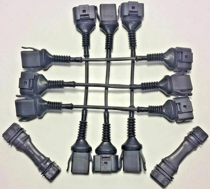 Jack Spania Racing ignition coil pack conversion upgrade kit for 2000-2002 Audi A6 and Allroad 2.7T engine parts.