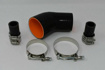 BMW N54 135i 335i intake turbo charge pipe by Jack Spania Racing, turbo engine parts for E88, E90, E92 models, BOV compatible.
