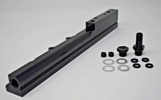 High-flow B Series fuel rail by Jack Spania Racing for Honda Acura B16 B18 B20 Si LS GSR Integra CRX engine parts