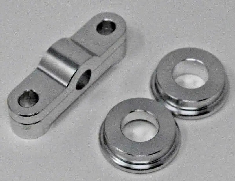 Honda Acura B Series shifter bushing kit from Jack Spania Racing, includes front and rear metal bushings for B16, B18, B20 transmissions.