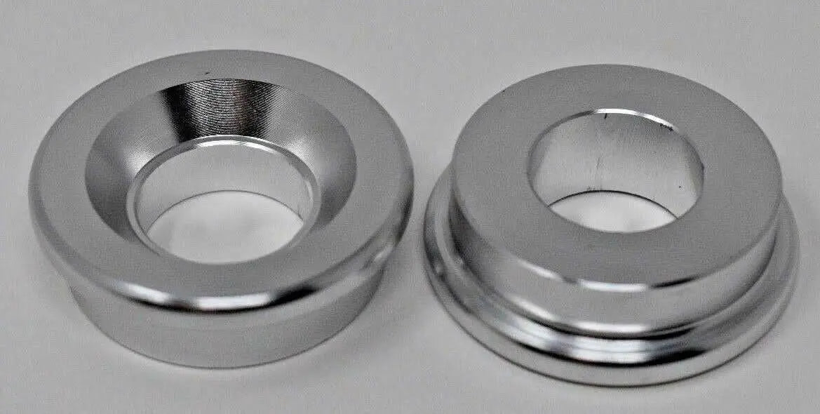 Honda Acura B Series shifter bushing kit with front and rear metal bushings, compatible with B16, B18, B20 transmission systems.
