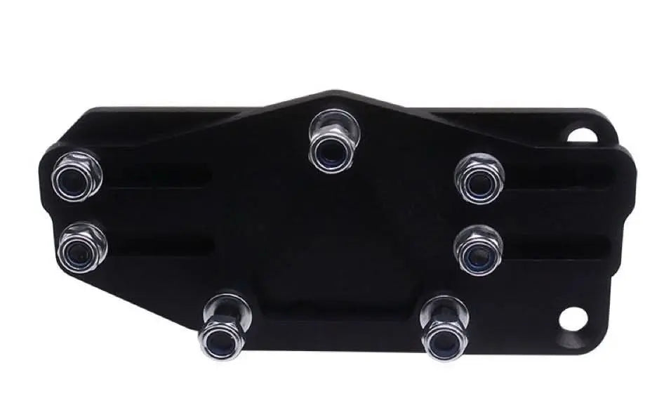 Dingo Sliders Adjustable Motor Mounts Adapters Black Steel LS Engine Swaps USA - Jack Spania Racing