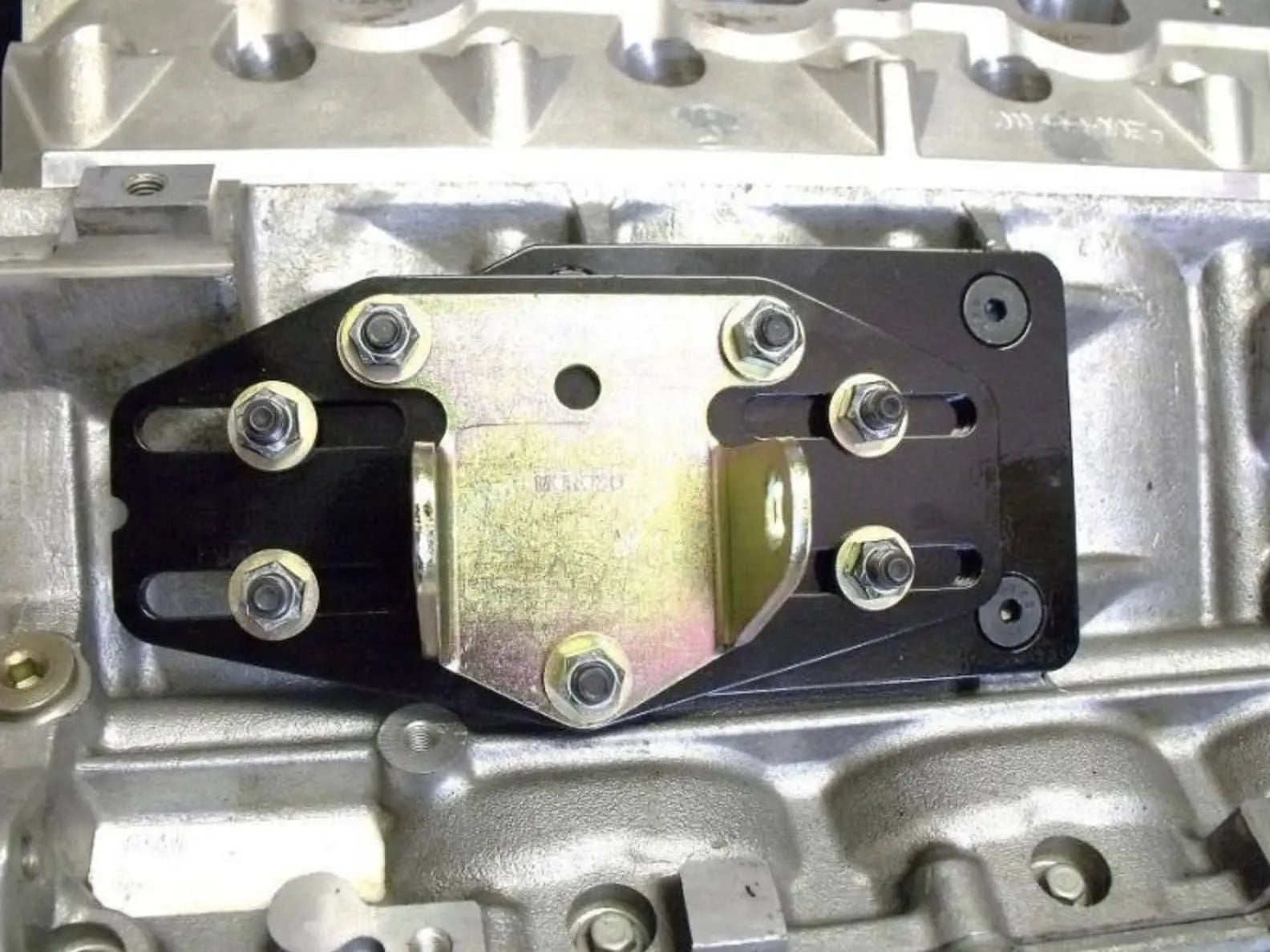 Dingo Sliders Adjustable Motor Mounts Adapters Black Steel LS Engine Swaps USA - Jack Spania Racing