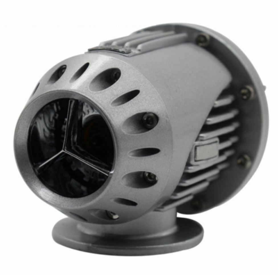 Jack Spania Racing SSQV blow-off valve for Subaru Impreza WRX and Legacy GT engine, with direct fit adapter, shown installed.
