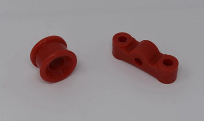 Jack Spania Racing B-Series manual transmission shifter bushing set for B16, B18, B20 engines, includes multiple bushings for smooth shifting.