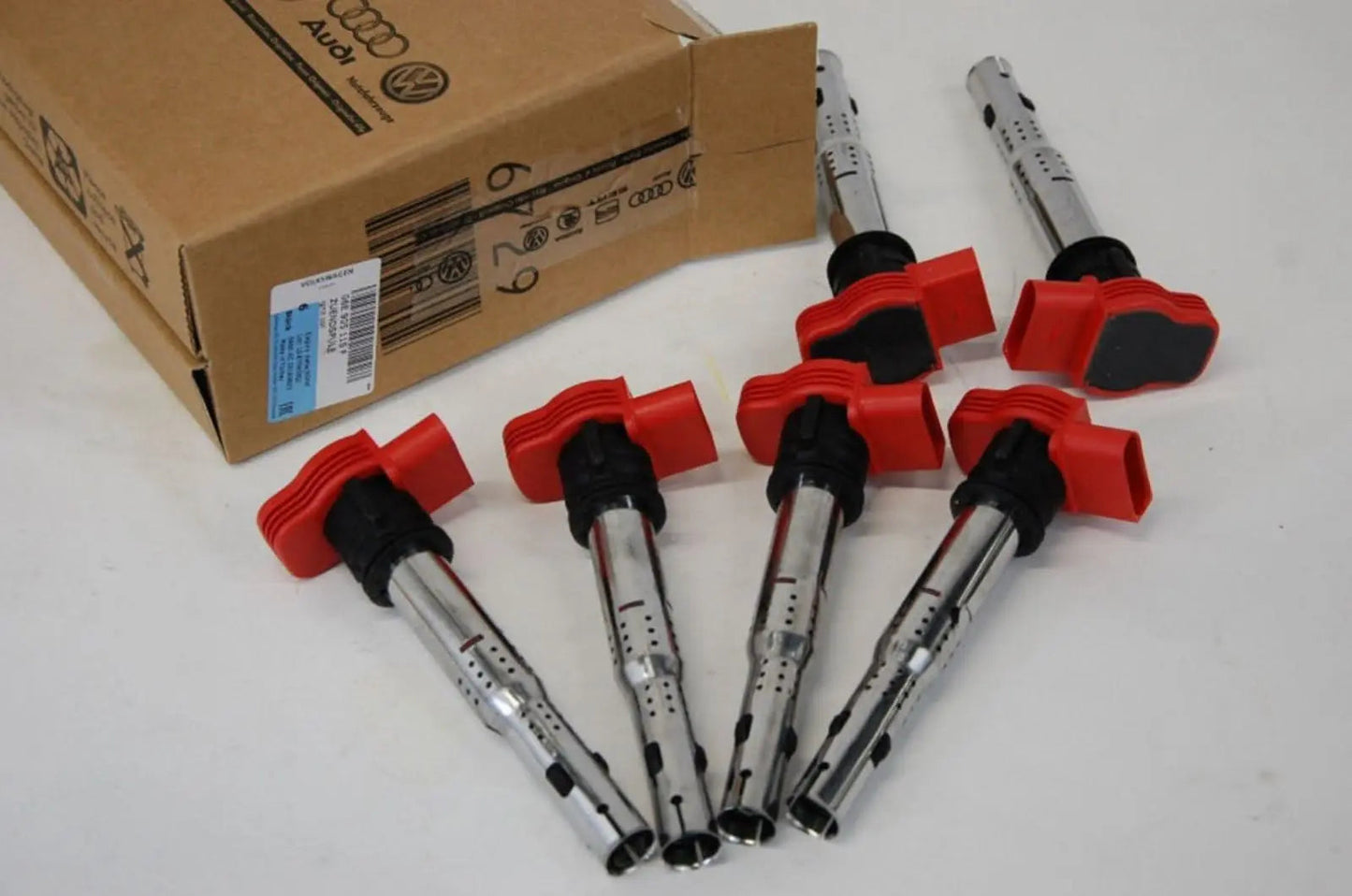 Audi 2.7T coil conversion harness and ICM delete kit with coilpack for S4 RS4 B5 2.7T engine, by Jack Spania Racing.