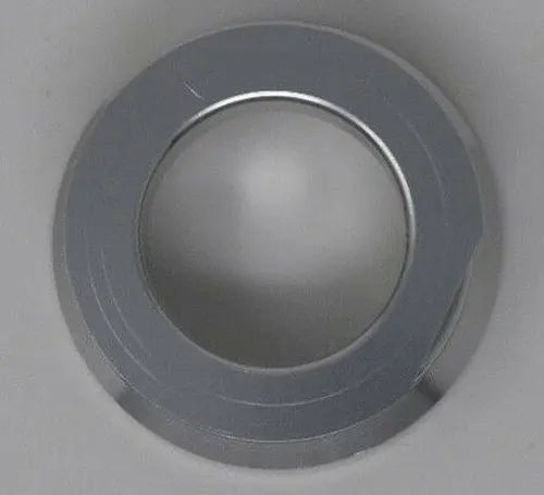 Jack Spania Racing BOV adapter flange in billet aluminum, converts HKS SSQV to 50mm TiAL-style BOV for engine performance.