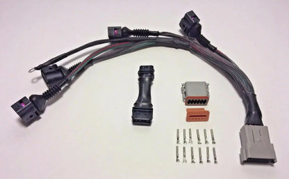 Jack Spania Racing 1.8T to 2.0T coil conversion harness with ICM delete for VW Audi FSI Passat A4 B5 engine replacement